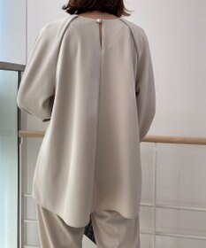 UNFILO 【セットアップ対応/ストレッチ】BEAUTY MOVE ブラウス