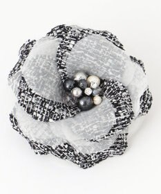 23区 シャイン ツイード コサージュ