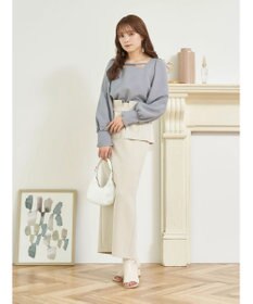 earth music&ecology ２ｗａｙストラップブラウス