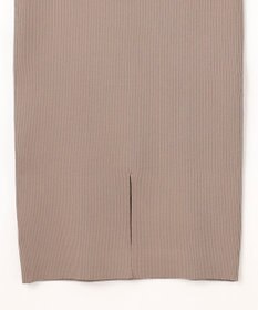 自由区 【洗える】リブストレッチタイト スカート