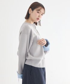 earth music&ecology フェイクレイヤードカーディガン