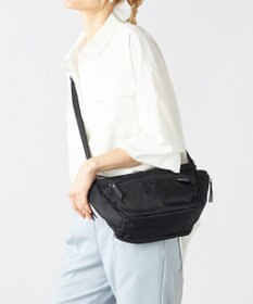 LA BAGAGERIE 【MONICA】サイドジップミニショルダーバッグ