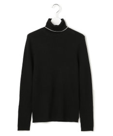 ICB L 【新色追加】エクストラファインメリノリブ タートルネックプルオーバー