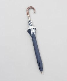 AURORA 【 NINA RICCI（ニナリッチ）】アップリケ刺しゅう/パイピング晴雨兼用傘（2段スライドショート傘）