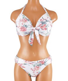 San-ai Resort（三愛水着楽園） 【新色ホワイト＆パープル入荷】４点セット水着　9M・11L【San-ai Resort（サンアイリゾート）】