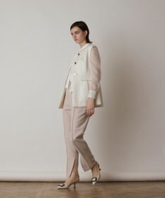 GRACE CONTINENTAL ダンボールニットジレジャケット