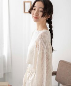 WEGO ショートメッシュニットプルオーバー