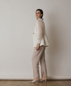 GRACE CONTINENTAL ダンボールニットジレジャケット