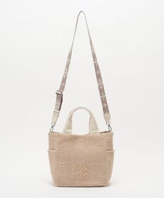 russet ナイロンラフィア2WAYトートバッグ(CE-1711)