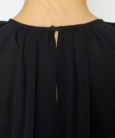 uncrave 【吸水速乾・接触冷感・洗濯機洗い可】シアーボイル ボリュームスリーブブラウス（uncrave STANDARD）