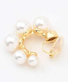 自由区 【カタログ掲載】パールサークル イヤリング