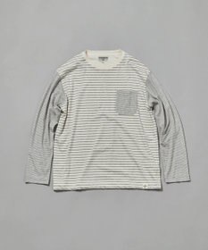 JOSEPH ABBOUD MOUNTAIN 【SPACE／UNISEX】OGコットンボーダークレイジー  カットソー