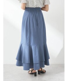 earth music&ecology チューリップヘムティアードスカート