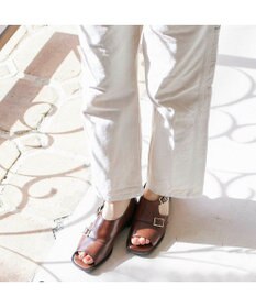 ing <ing>ダブルモンクサイドオープンシューズ