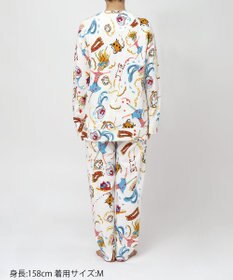 tsumori chisato SLEEP ツモリチサト パジャマ 綿混(本体) あったか 長袖 長ズボン レディース UDW400 /ワコール