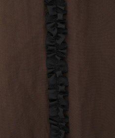 Green Parks ■ESCAR サイドミニフリルワイドパンツ