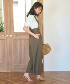 Feroux 【ONWARD CROSSET MAG掲載・2WAY】サイドストラップ パンツ