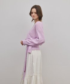 GRACE CONTINENTAL カシュクールニットトップ