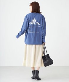SHARE PARK LADIES 【UNISEX】吸水速乾 LMCバックプリントロングスリーブTシャツ（S・Mサイズ）