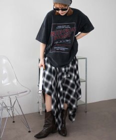 WEGO ヴィンテージウォッシュグラフィックBIGT