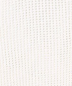 組曲 L 【先行予約・前後着用可】メッシュニット 七分袖カーディガン