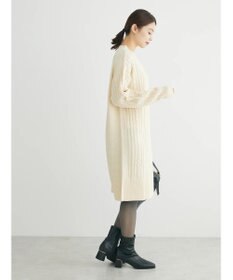 Green Parks ケーブルニットミニワンピース