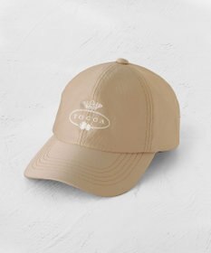 TOCCA 【UV90%以上カット・吸水速乾・接触冷感・抗菌防臭・洗える・サイズ調整可・リボン取り外し可】LOGO RIBBON CAP キャップ