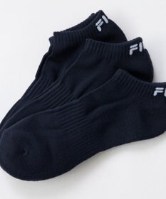FILA GOLF／marie claire 【FILA GOLF】ジャカードデザイン３Ｐアンクルソックス