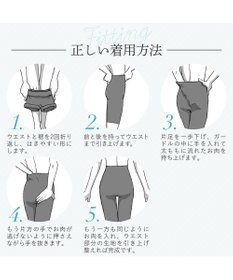 BRADELIS New York 【Yukine inc. 】ゆきねえモアソフト快適ホールドガードル24 接触冷感で汗をかいても快適補正