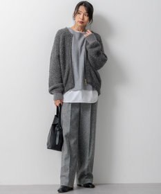 23区 L 【洗える】ブークレニット ブルゾン