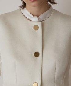 GRACE CONTINENTAL ダンボールニットジレジャケット