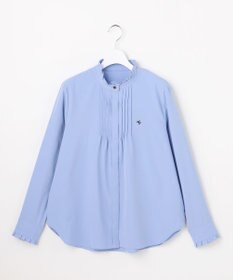 ANY SIS S ピンタックフリル シャツ