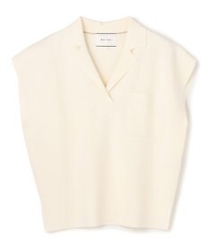 BEIGE， NADIA / ストレッチ スキッパーニット