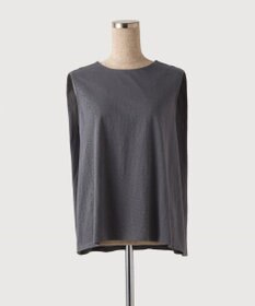 TOQUE 〈大草直子さんアドバイザー〉 【天然素材】タンギス コットン天竺ノースリーブ