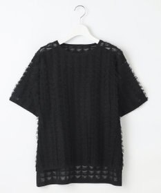 自由区 S 【セットアップ対応・洗える】シアーカットジャカード ニット