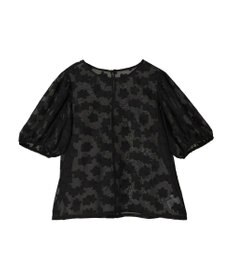 Green Parks ・ＥＬＥＮＣＡＲＥ　ＤＵＥ　フラワージャカードブラウス