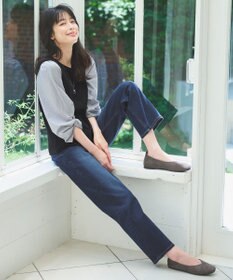 ANY 【ストレッチ】コンフォート美脚 デニムパンツ