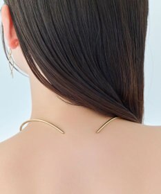 Phoebe ルーセントラインチョーカー　ゴールド/ネックレス/ネックカフ/40cm