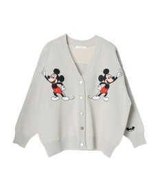 Green Parks ミッキーマウス・クラブ／パッチワークカーディガン