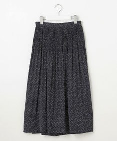 自由区 S 【セットアップ対応・洗える】ライトサテンプリーツ スカート