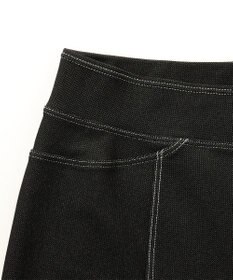 Chacott デニム調ブーツカットパンツ