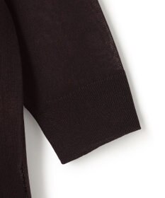 23区 【洗える】シャイニーシアー ボートネック ニット