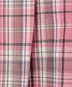 ANY KIDS ラメチェックプリーツスカパン