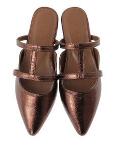 Green Parks ＲＵＰＩＳ．ポインテッドＴストラップミュール