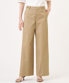 J.PRESS LADIES L 20チノストレッチ ストレート パンツ
