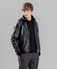 JOSEPH HOMME ライトラムナッパ　フードブルゾン