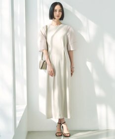 UNFILO 【VERY×UNFILOコラボ】BEAUTY MOVE シアースリーブ ワンピース