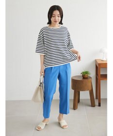 Green Parks 接触冷感　きれいシルエットパンツ（テーパード）