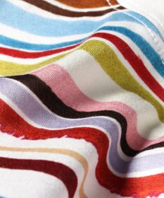 Paul Smith Cairo Stripe Chalk プリントTシャツ