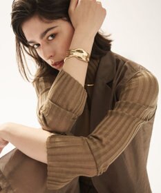 uncrave シアーニット コンビトップス